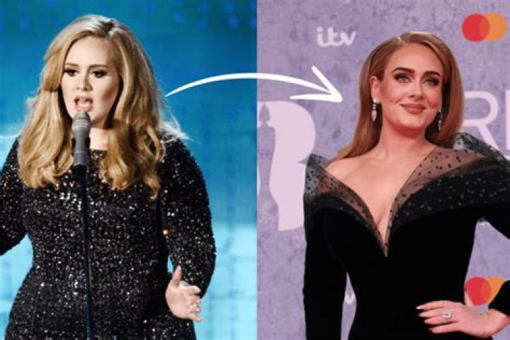 Adele Looks Incredibly Slim In Black Athletic Leggings After Revealing 100-Lb. Weight Loss