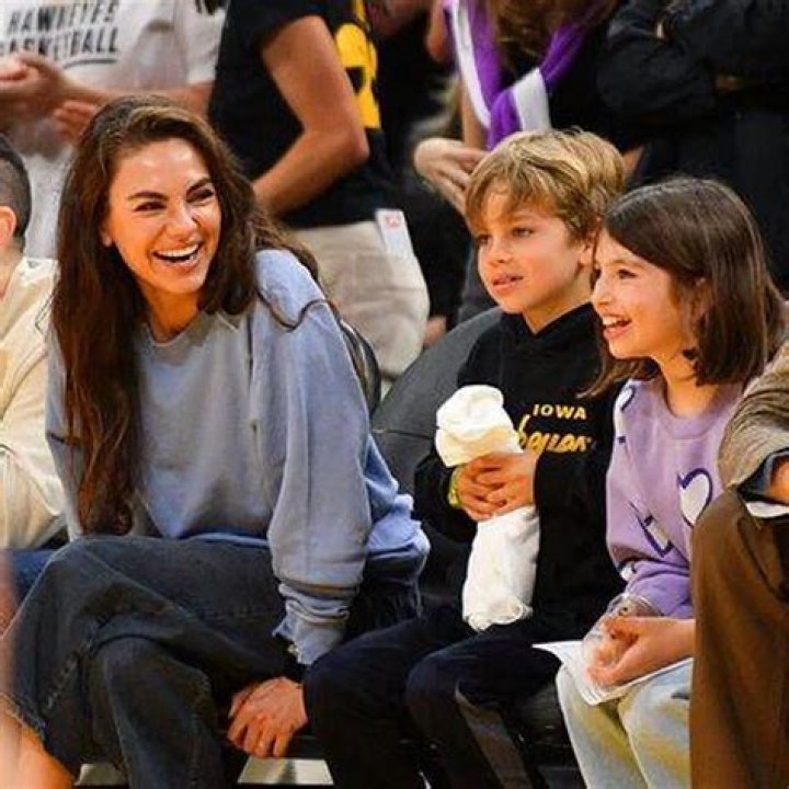 Ashton Kutcher & Mila Kunis Hold Hands With Kids Wyatt, 5, & Dimitri, 3, On Cute Family Outing — Pic