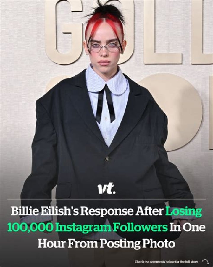Billie Eilish’s Reaction To Losing Over 100k Followers Over Drawings – Hollywood Life