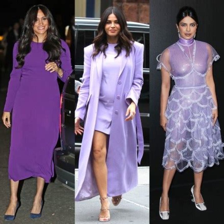 Celebrities Wearing Purple – See Pics – Hollywood Life