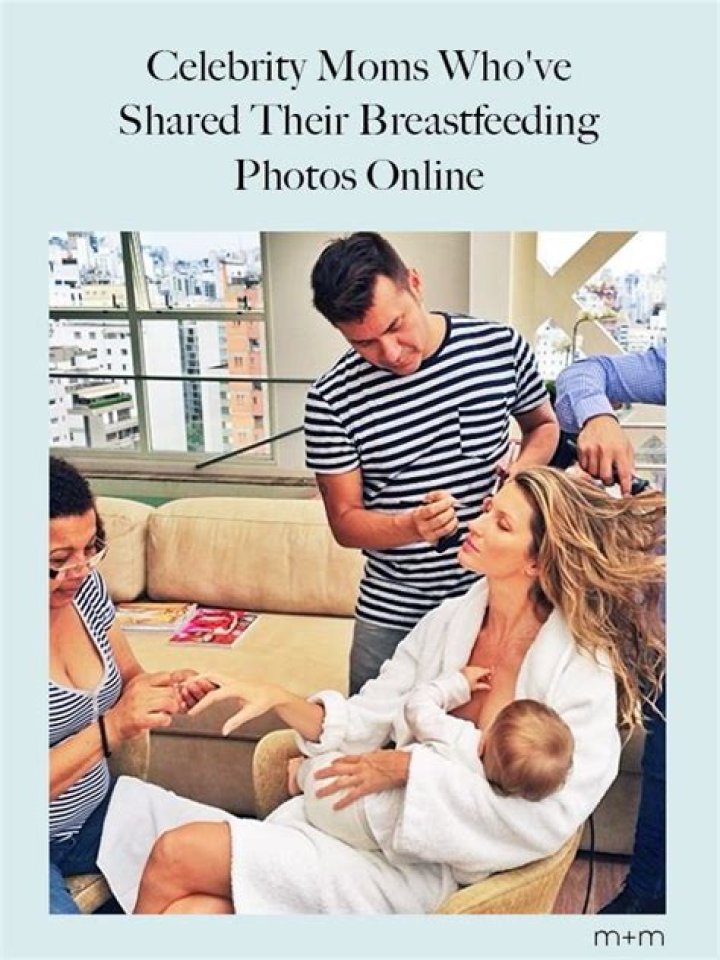 7 Celebrity Moms Who’ve Posted Breastfeeding Selfies: Chrissy Teigen, Ashley Graham & More