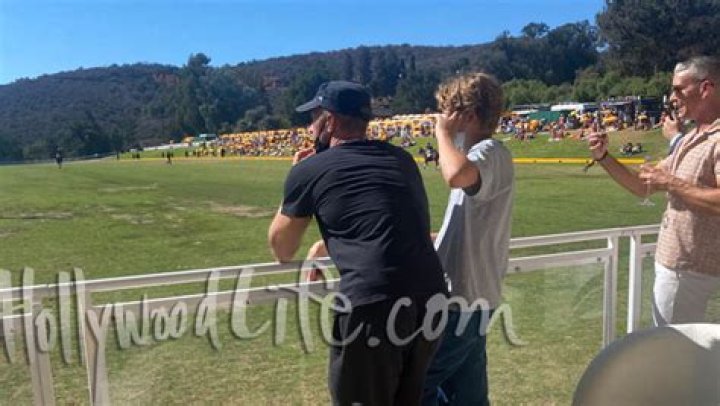 Chris Martin & Son Moses Enjoy Polo Match Together — Exclusive Pics – Hollywood Life