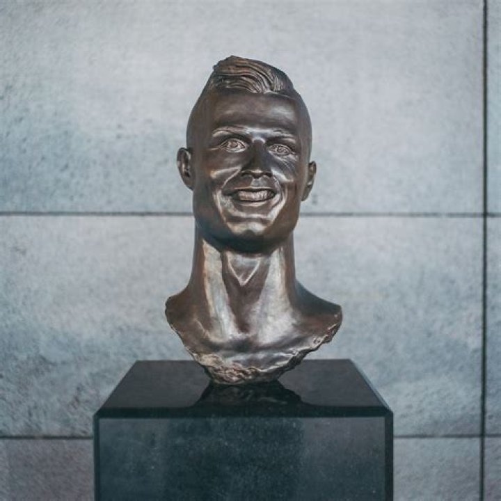 Cristiano Ronaldo’s Statue — PICS