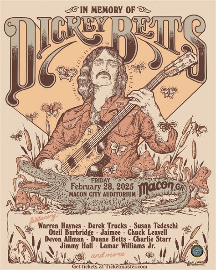 Dickey Betts of The Allman Brothers