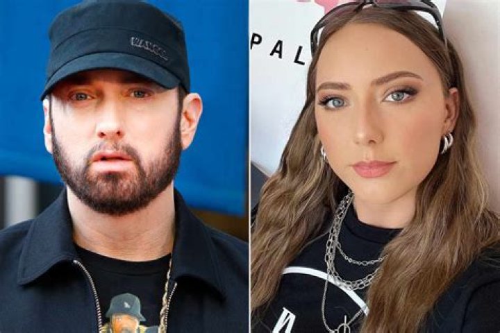 Eminem’s Daughter Hailie Jade Wears Double Denim In Strapless Crop Top & Jeans For Lollapalooza