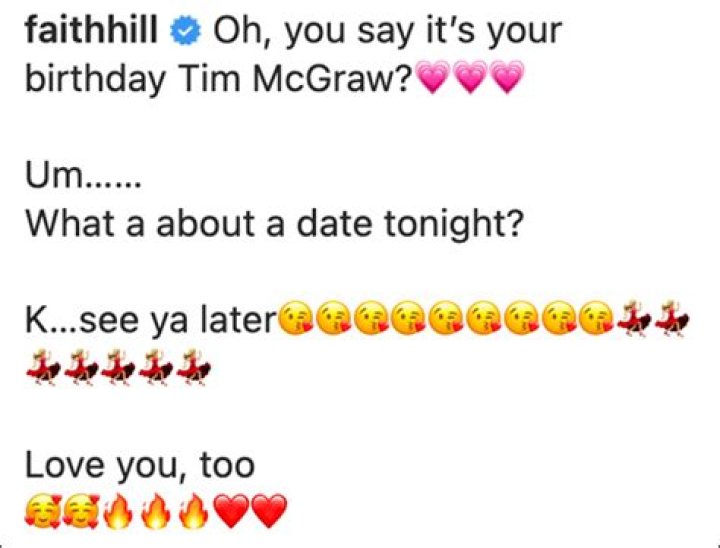 Faith Hill Posts Tim McGraw Bathtub Photo For His 55th Birthday – Hollywood Life