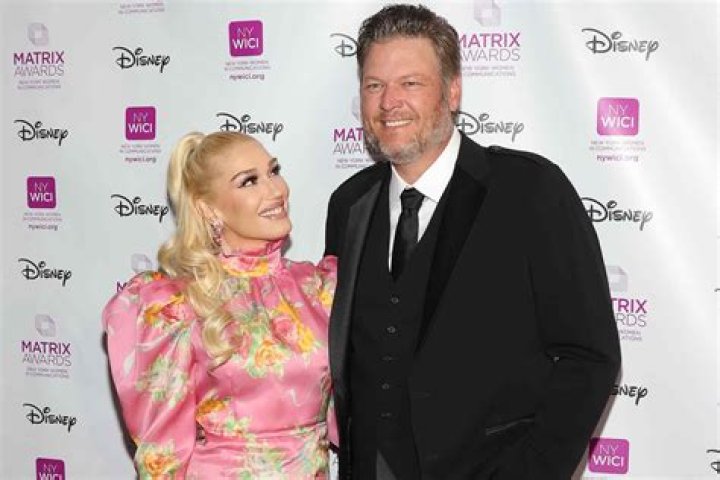 Gwen Stefani & Blake Shelton Are So Cute Holding Hands At The Matrix Awards In NYC: Photos