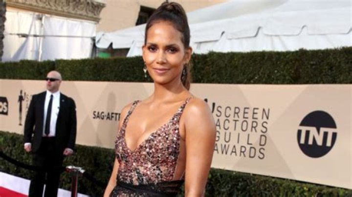 Halle Berry Rocks Sexy Plunging Sequin Jumpsuit For Hot New Photos