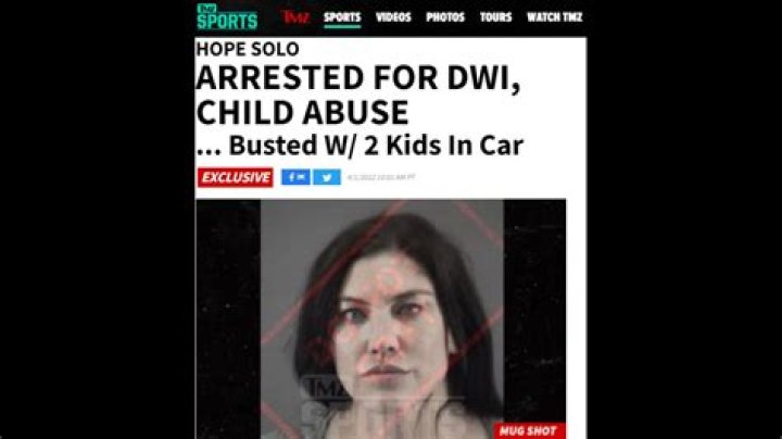 Ex-Soccer Star Charged With DWI & Child Abuse – Hollywood Life