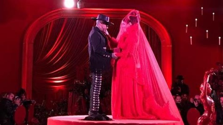 Kat Von D Married Rafael Reyes In A Red Wedding Dress — Pic – Hollywood Life