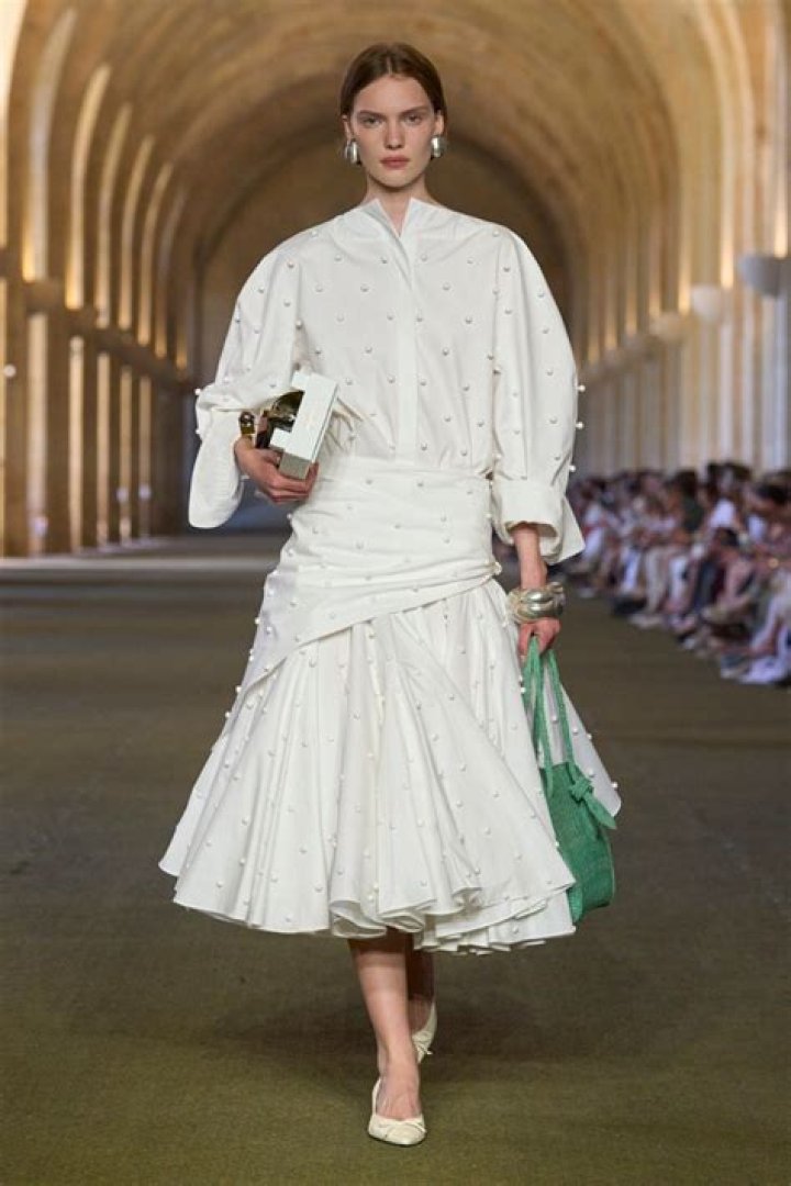 Kendall Jenner, Gigi Hadid, & More Wear Wild White Lingerie At The Jacquemus Fashion Show