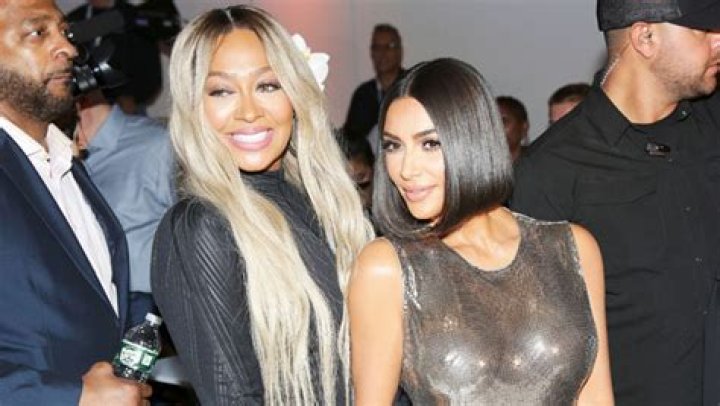 Kim Kardashian Cuddles North & Saint While Visiting Atlanta With BFF La La Anthony