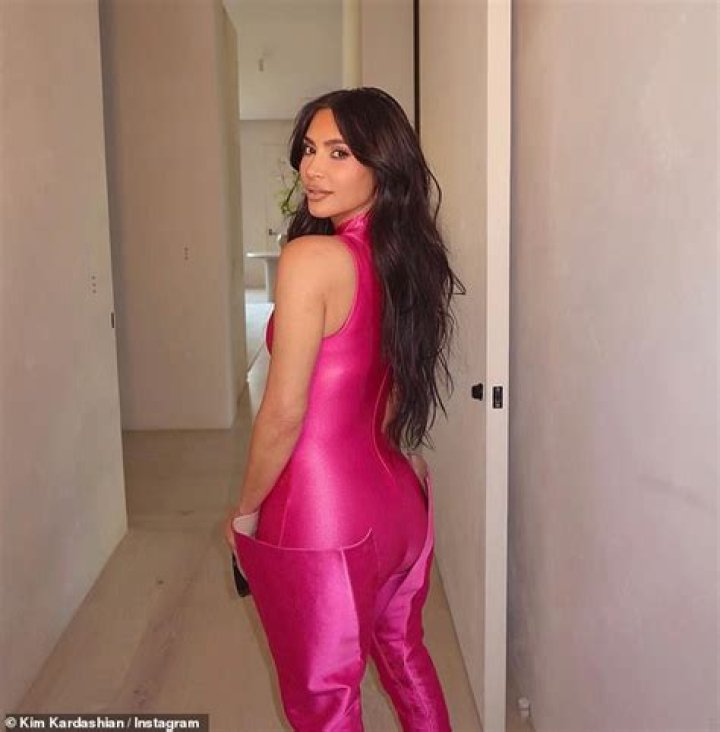Kim Kardashian’s Pink Outfit Is Giving Power Rangers In New Photos – Hollywood Life