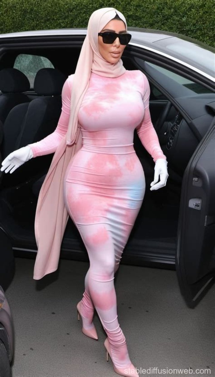 Kim Kardashian Rocks Tight Pink Outfit & Dances With North, 8, In New TikTok