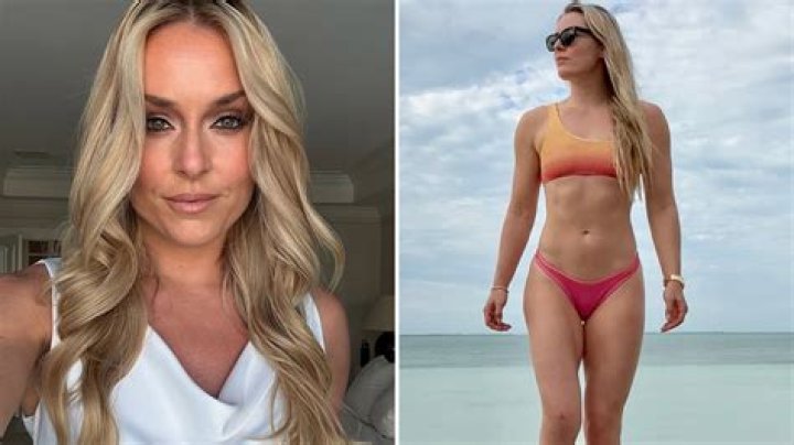 Lindsey Vonn Hits The Beach In A Strapless Bikini To Celebrate 36th Birthday
