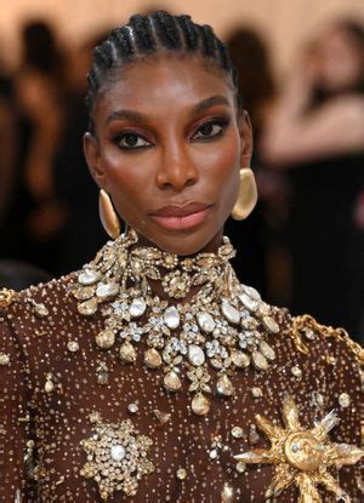 Michaela Coel Stuns At Met Gala 2023 In Sheer Dress Covered In Jewels – Hollywood Life