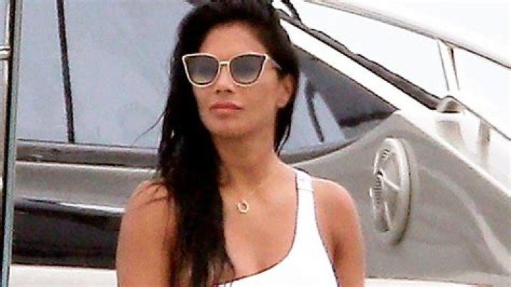 Nicole Scherzinger Cutout Brown One-Piece Swimsuit: Photos – Hollywood Life