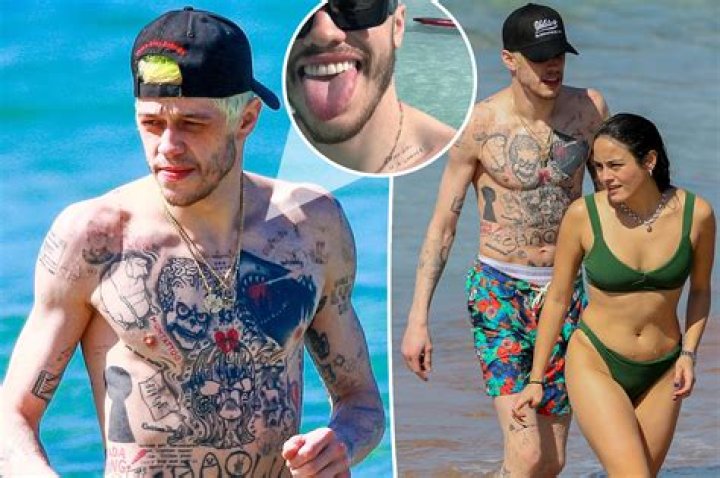 Pete Davidson’s Kim Kardashian Tattoos Gone In Shirtless Beach Photos – Hollywood Life