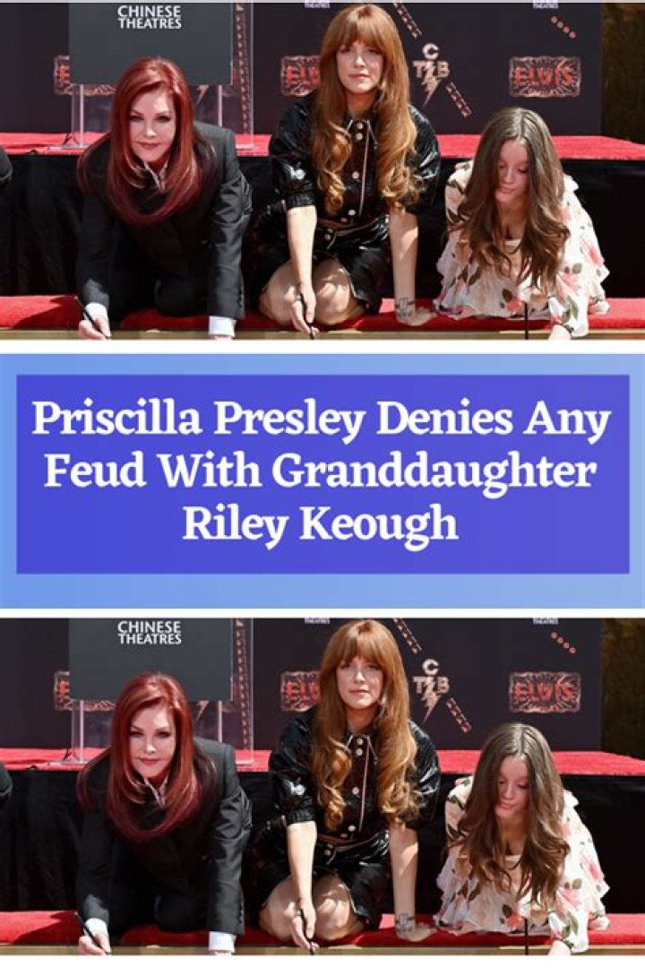 Priscilla Presley Says Legal Feud With Granddaughter Riley Keough’ Is A Bunch Of BS’: Watch