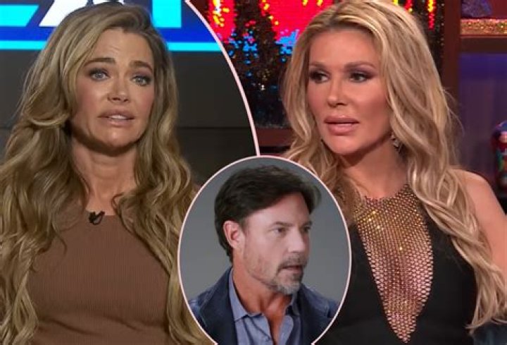 ‘RHOBH’: Denise Richards Tearfully Defends Her Marriage After Teddi Reveals Brandi’s Allegations