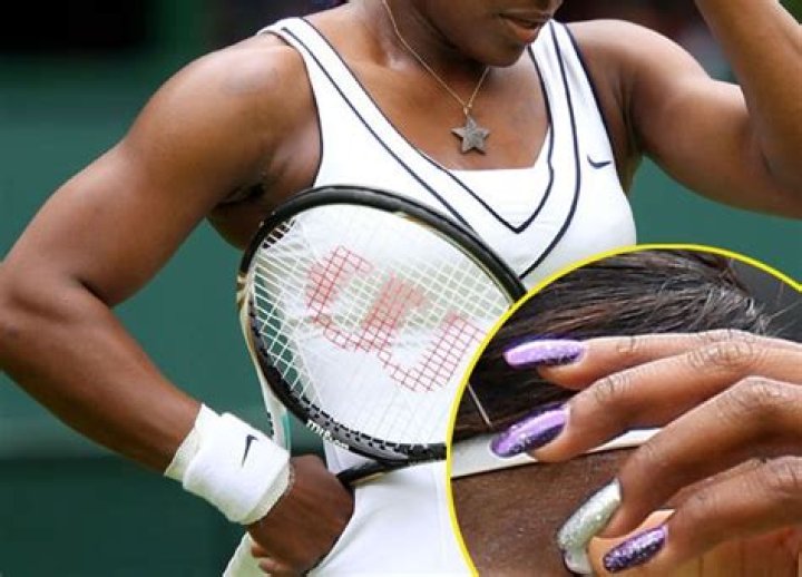 Serena Williams' Wild Wimbledon Nails — See What Style She Chose This Year!