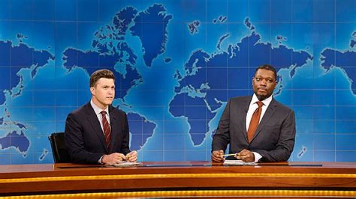 SNL Weekend Update Prank With Colin Jost & Michael Che – Hollywood Life