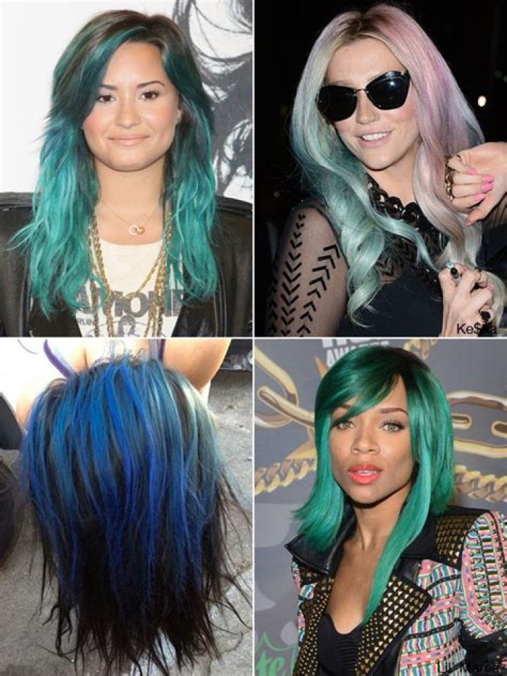 Stars With Blue Hair — Loving The Trend On Kylie Jenner & Demi Lovato? – Hollywood Life