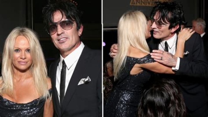 Pam Anderson & Tommy Lee: Sexy Legendary Exes Kiss & Take Pics At PETA Gala