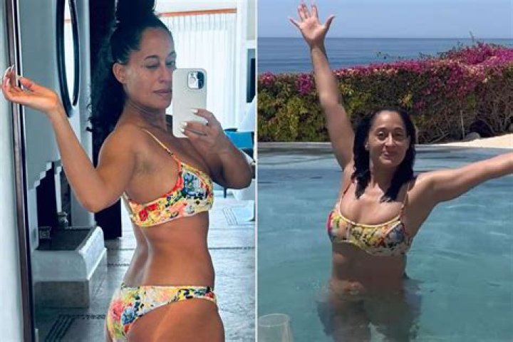Tracee Ellis Ross Goes Makeup-Free & Poses In A Bikini By The Pool – Hollywood Life