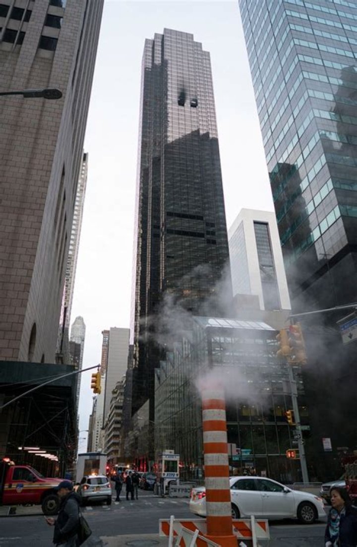 Trump Tower Fire — SEE PICS