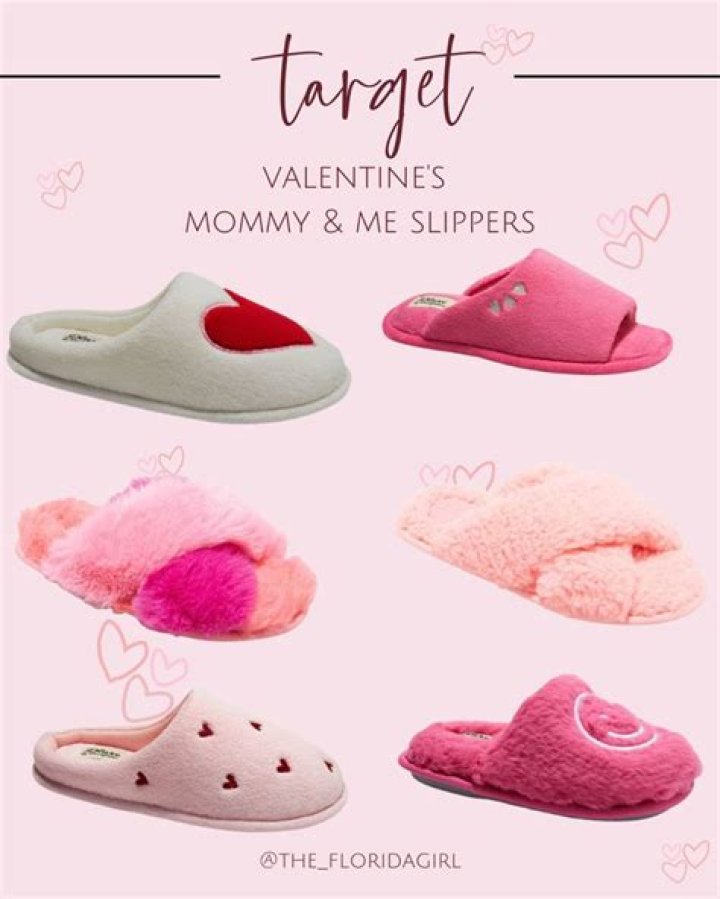 These Valentine’s Day Slippers are Super Cute & Cozy & They’re Under $20